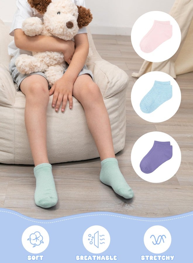 جوارب رياضية قصيرة مبطنة للأطفال من كورابي، عبوة من 15 زوجًا، مناسبة للأولاد والبنات - Image 5